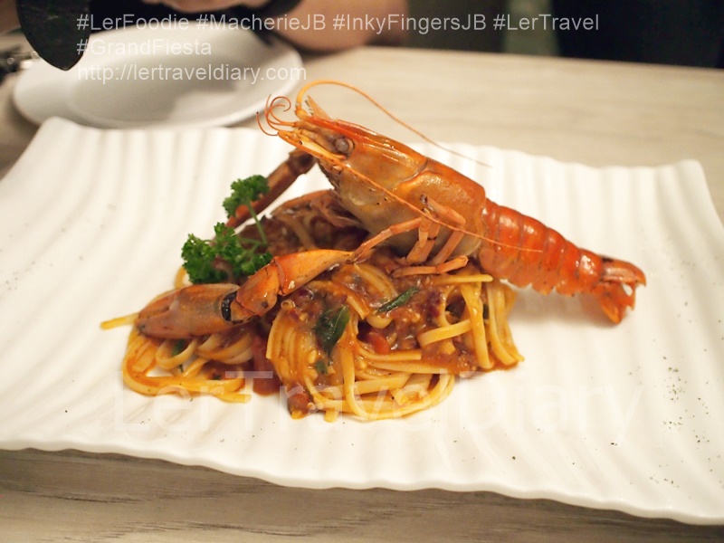 Lobstar Pasta with sambal RM44.00