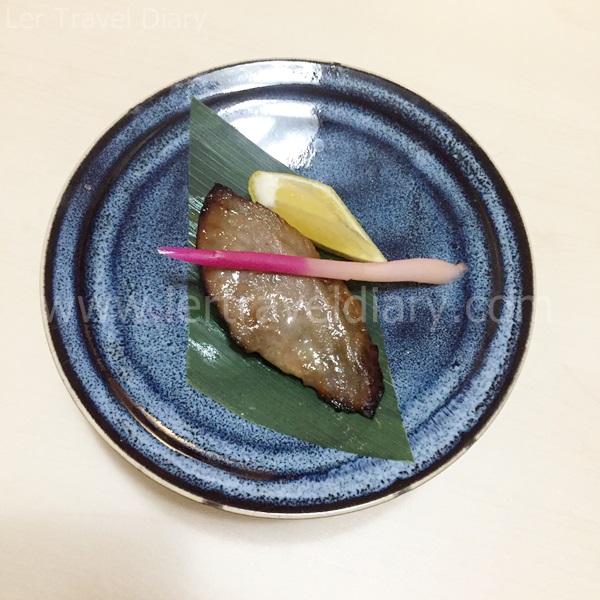 Grilled tuna fish