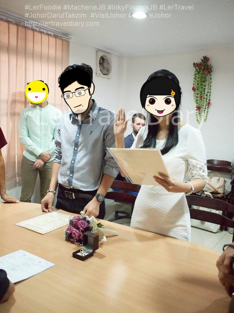 Register of Marriage 1 Year Anniversary